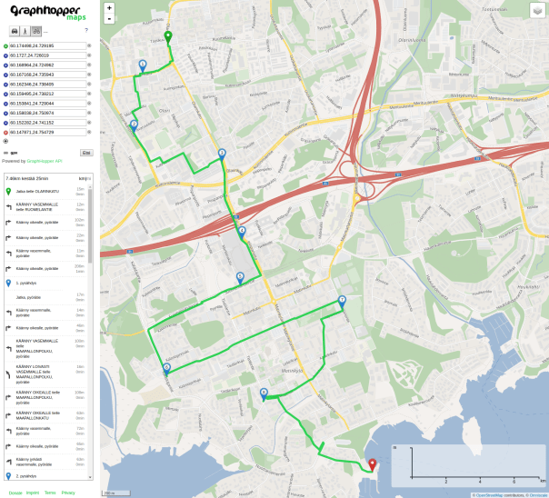 Kaupunkipyörät_Espoo_Graphhopper
