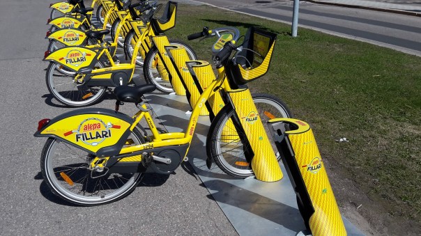 KaupunkipyöriäOlarissa