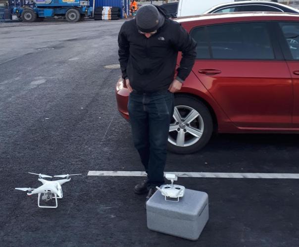 Drone mapping in Espoo